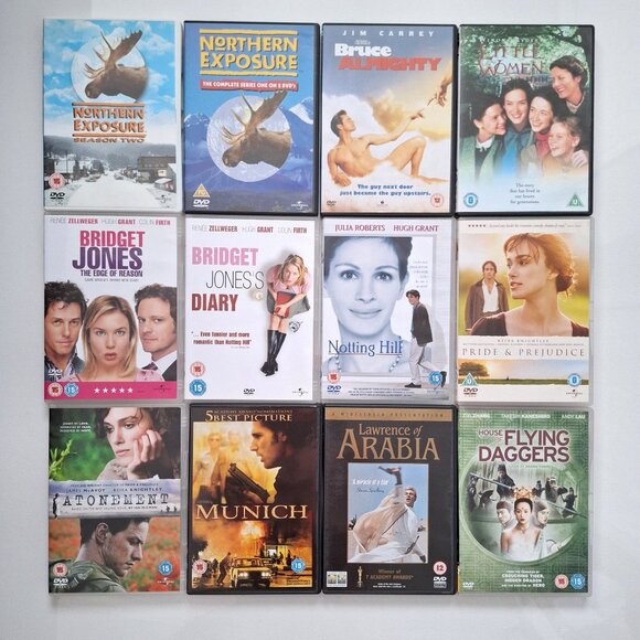 Region 2 DVDs Bundle of 12 Hit Films & TV Series - Picture 1 of 3